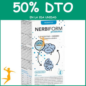 NERBIFORM PROBIOTICS 60 CÁPSULAS INTERSA OFERTA 2 UD