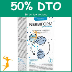 NERBIFORM PROBIOTICS 60 CÁPSULAS INTERSA OFERTA 2 UD