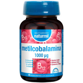 METILCOBALAMINA 60 CÁPSULAS NATURMIL