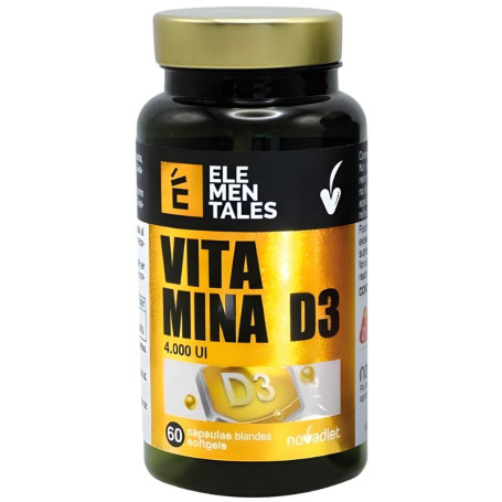 VITAMINA D3 4000UI 60 CAPSULAS NOVADIET