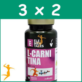 PACK 3x2 L-CARNITINA 60 CAPSULAS NOVADIET