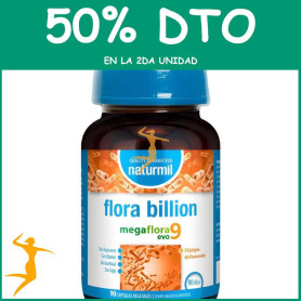 FLORA BILLION 90 CAPSULAS NATURMIL OFERTA 2 UD