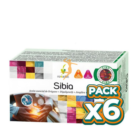 Pack 6x SIBIA 30 CAPSULAS NOVADIET