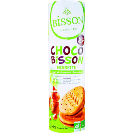 GALLETAS CHOCOLATE Y AVELLANAS 300Gr. BISSON