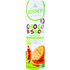 GALLETAS CHOCOLATE Y AVELLANAS 300Gr. BISSON