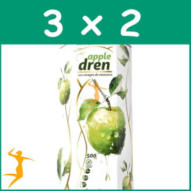 Pack 3x2 APPLE DREN 500ML PINISAN
