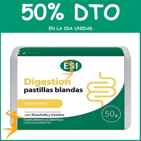 DIGESTIÓN PASTILLAS BLANDAS SUIZAS 50G ESI OFERTA 2 UD