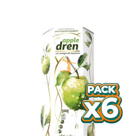 Pack 6x APPLE DREN 500ML PINISAN