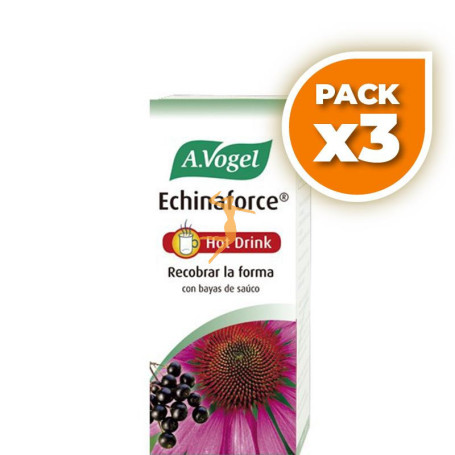 Pack 3x ECHINAFORCE HOT DRINK 100Ml. A. VOGEL (BIOFORCE)
