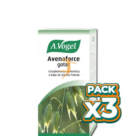 Pack 3x AVENAFORCE 100Ml. BIOFORCE