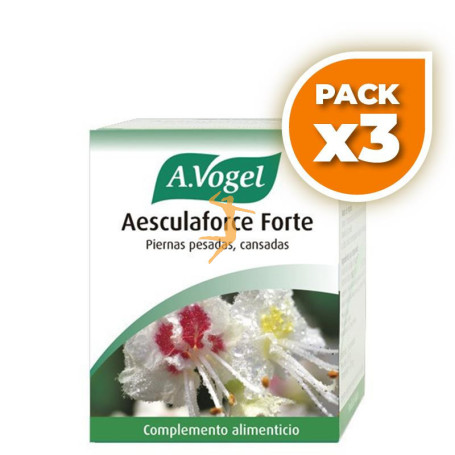 Pack 3x AESCULAFORCE FORTE 30 COMPRIMIDOS BIOFORCE
