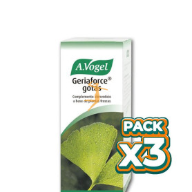 Pack 3x GINKGOFORCE 100Ml. A. VOGEL (BIOFORCE)