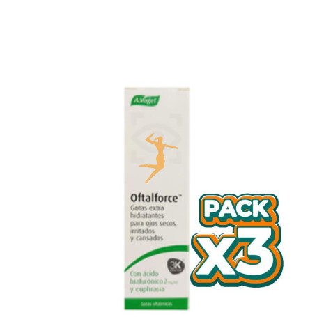 Pack 3x OFTALFORCE 10 Ml.