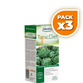 Pack 3x TONIC-DIET 250Ml. DIETISA
