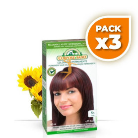 Pack 3x TINTE CAOBA 5.5 CORPORE SANO