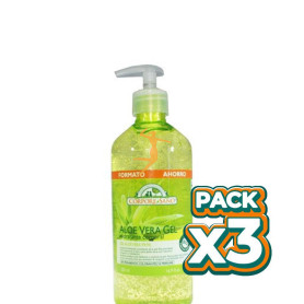 Pack 3x GEL DE ALOE VERA 500Ml. CORPORE SANO