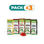 Pack 3x CREMA COLOR CABELLO CAOBA 60Ml. CORPORE SANO