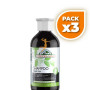 Pack 3x CHAMPU HENNA CABELLO NEGRO 300Ml. CORPORE SANO