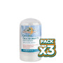 Pack 3x DESODORANTE MINERAL 80Gr. CORPORE SANO
