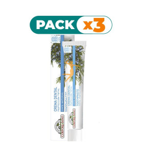 Pack 3x CREMA DENTAL PROTECCIÓN TOTAL 75Ml. CORPORE SANO