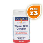 Pack 3x COMPLEJO DE VITAMINAS B-100 60 TABLETAS LAMBERTS
