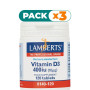 Pack 3x VITAMINA D 400UI LAMBERTS