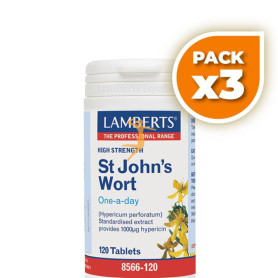Pack 3x HIPERICO HIERBA SAN JUAN 120 CAPSULAS LAMBERTS