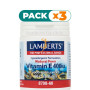 Pack 3x VITAMINA E NATURAL 400UI 60 TABLETAS LAMBERTS