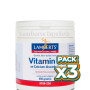 Pack 3x ASCORBATO DE CALCIO 250Gr. LAMBERTS