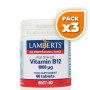 Pack 3x VITAMINA B12 1000Mg. LAMBERTS