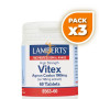 Pack 3x VITEX AGNUS CASTUS 1000Mg. LAMBERTS
