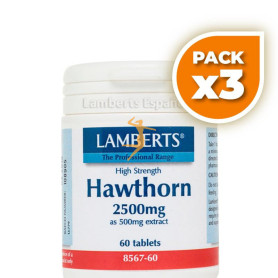 Pack 3x ESPINO BLANCO 2500Mg. LAMBERTS