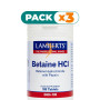 Pack 3x BETAINA HCI 324Mg. PEPSINA 5Mg. LAMBERTS