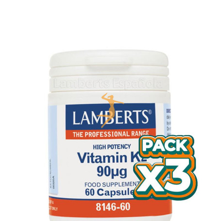 Pack 3x VITAMINA K LAMBERTS