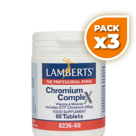 Pack 3x COMPLEJO DE CROMO LAMBERTS