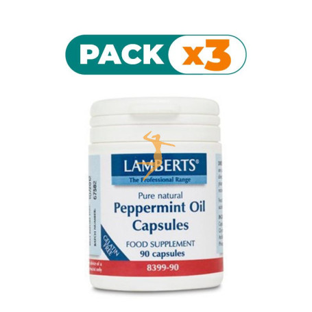 Pack 3x ACEITE DE MENTA 50Mg. LAMBERTS