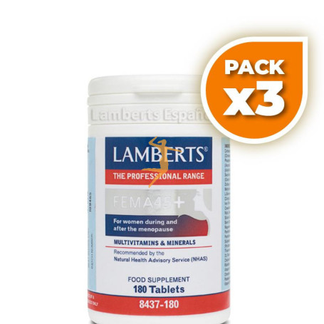 Pack 3x FEMA 45+ LAMBERTS
