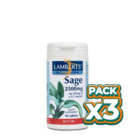Pack 3x SALVIA 2500Mg. LAMBERTS