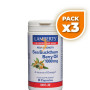 Pack 3x ACEITE DEL FRUTO DEL ESPINO AMARILLO 1000Mg. LAMBERTS