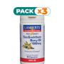 Pack 3x ACEITE DEL FRUTO DEL ESPINO AMARILLO 1000Mg. LAMBERTS