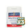 Pack 3x METHYL B COMPLEX 60 TABLETAS LAMBERTS