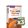 Pack 3x TURMERIC 20.000Mg. 60 TABLETAS LAMBERTS