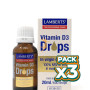 Pack 3x VITAMINA D3 20Ml. LAMBERTS