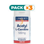 Pack 3x L-ACETIL CARNITINA 60 CÁPSULAS LAMBERTS