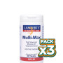 Pack 3x MULTI-MAX 60 TABLETAS LAMBERTS