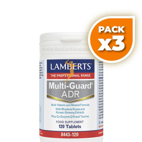 Pack 3x MULTI-GUARD ADR 120 TABLETAS LAMBERTS