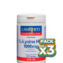 Pack 3x L-LISINA 120 TABLETAS LAMBERTS