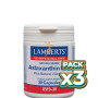 Pack 3x ASTAXANTINA CON VITAMINA E 30 CAPSULAS LAMBERTS