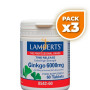 Pack 3x GINKGO BILOBA 6.000Mg. 60 TABLETAS LAMBERTS