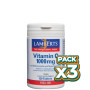 Pack 3x VITAMINA C 1000Mg BIOFLAVONOIDES 120 TABLETAS LAMBERTS